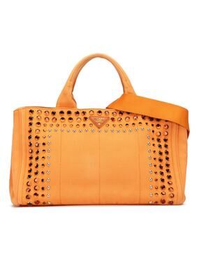 Prada Canvas Canapa Bijoux Satchel Pre- #309516P43B